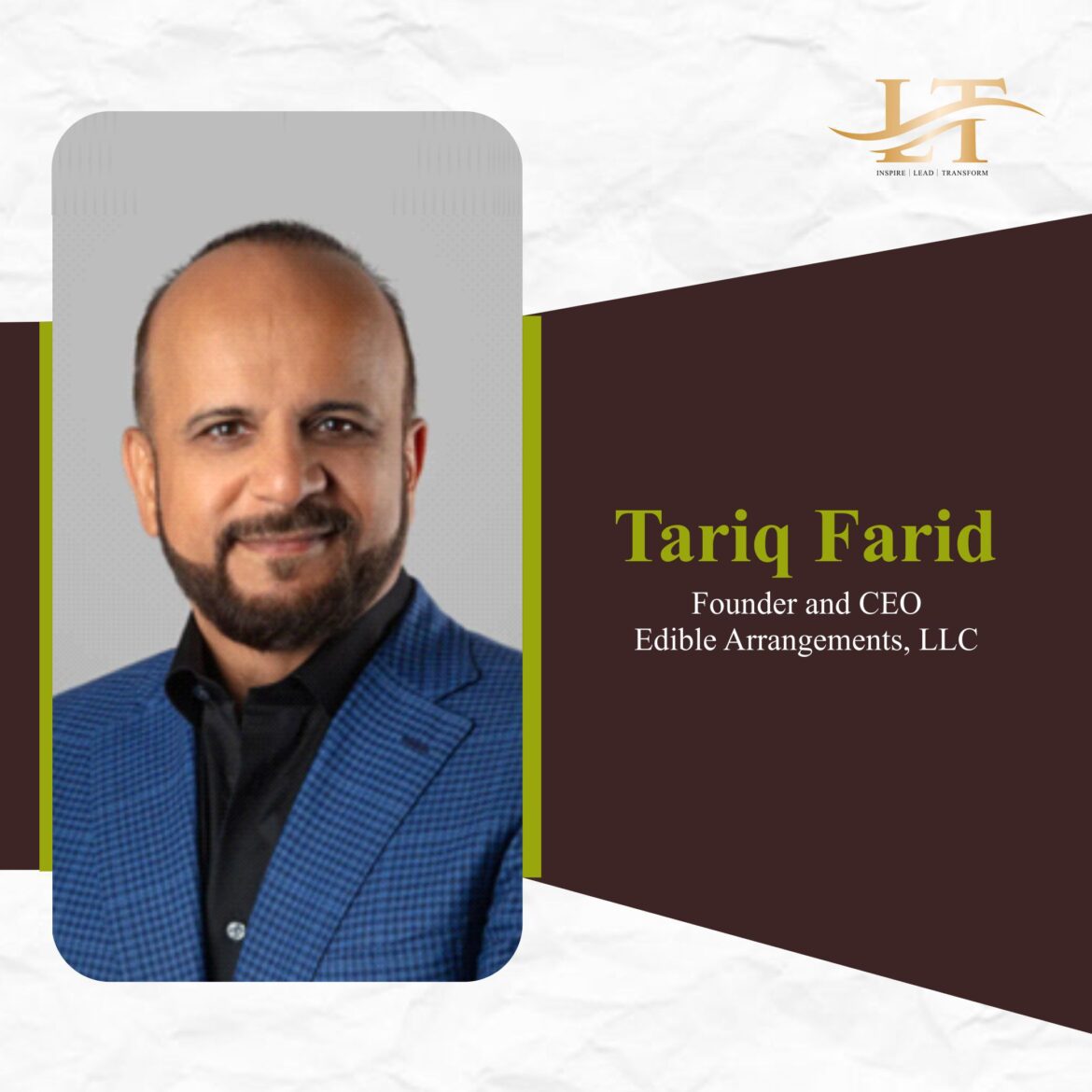 Tariq Farid The Visionary Entrepreneur’s Inspiring Journey from Florist to Global Icon