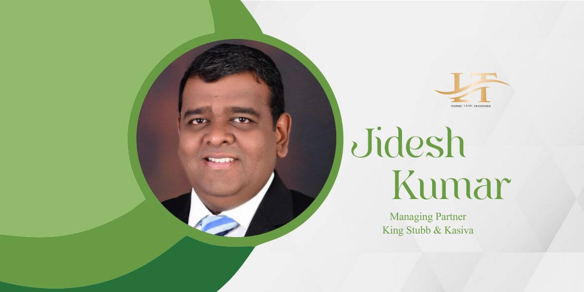 Jidesh Kumar Steering Legal Excellence with Precision and Vision