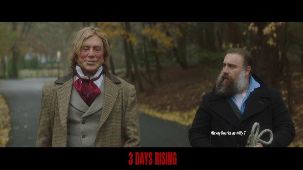 Haunting Gothic Tale Mickey Rourke and Peter Greene Star in 3 Days Rising