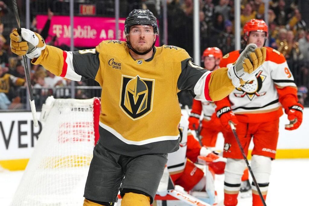 Golden Knights Beat Ducks 3-1 in Controversial Playoff Opener